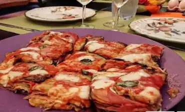 Eggplant Parmigiana - Italian cooking class in Genova