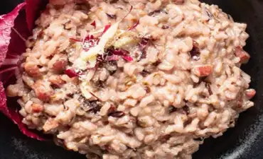 Risotto with Radicchio - Italian cooking class in Genova